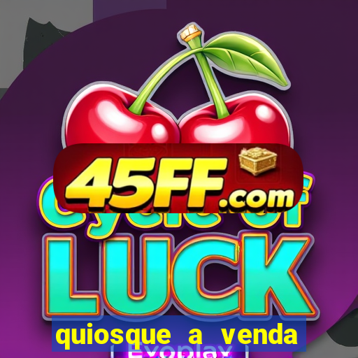 quiosque a venda em porto seguro
